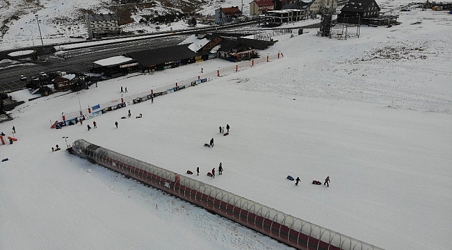 Erciyes en sessiz sezonunu geçiriyor