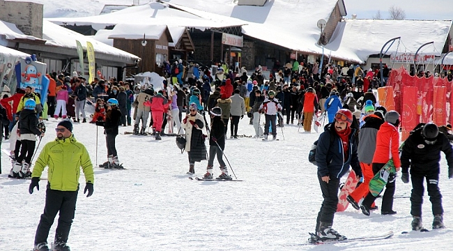 Erciyes'te pistler doldu