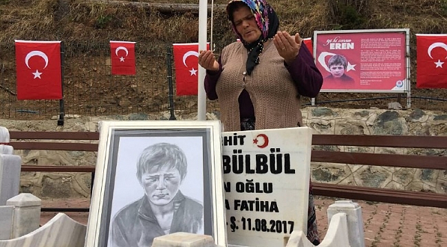 Eren Operasyonlarına katılan Mehmetçiklere Eren Bülbül'ün annesinden dua