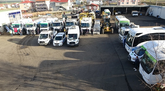 Ergene Belediyesi araç sayısını iki katına çıkardı