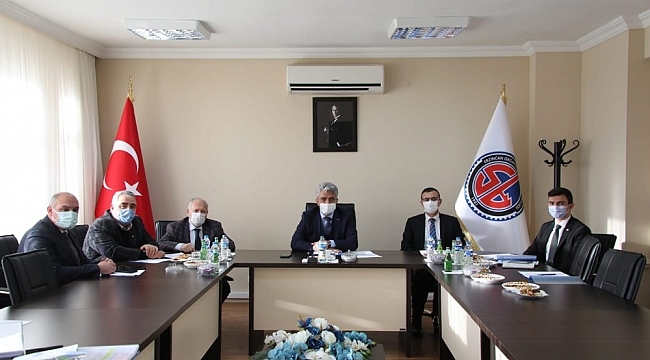Erzincan OSB Yönetim Kurulu Toplantısı yapıldı
