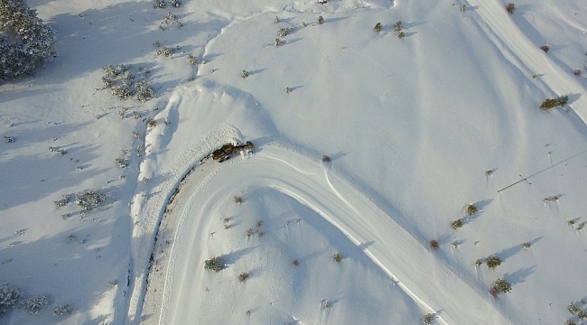Erzincan'da 267 köy yolu ulaşıma kapandı