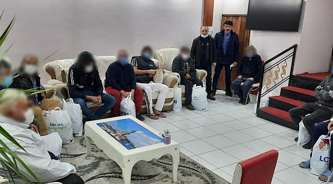 Erzincan'da sokakta yaşayan evsizler otellere yerleştirildi