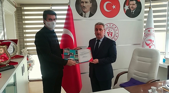 Erzurum GSİM'e Curling teşekkürü