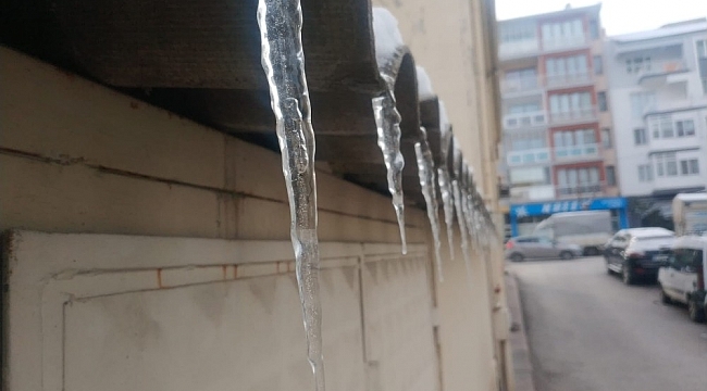 Eskişehir'de don ve buzlanma
