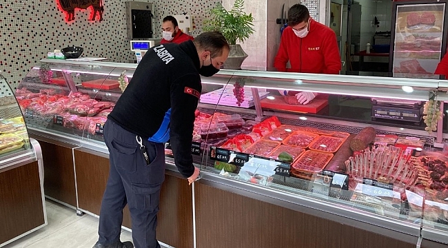 Et ve tavuk reyonlarına denetim