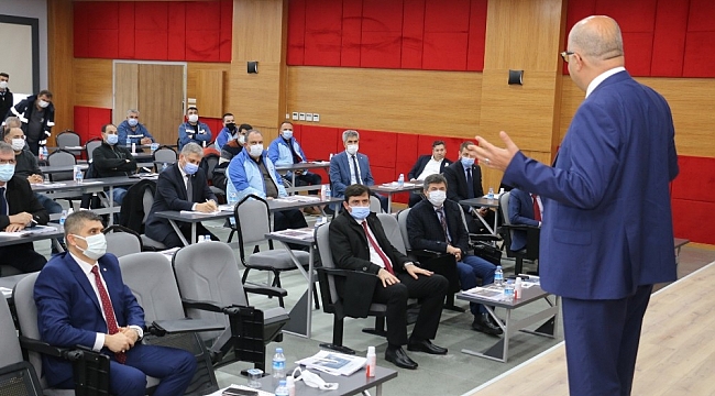 Eti Maden Genel Müdürü ve Yönetim Kurulu Başkanı Keleşer Kırka'da