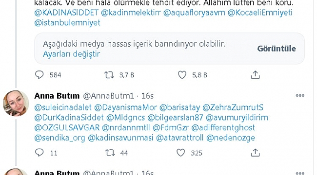 Falçatalı saldırıya uğrayan kadından sosyal medyada yardım çığlığı