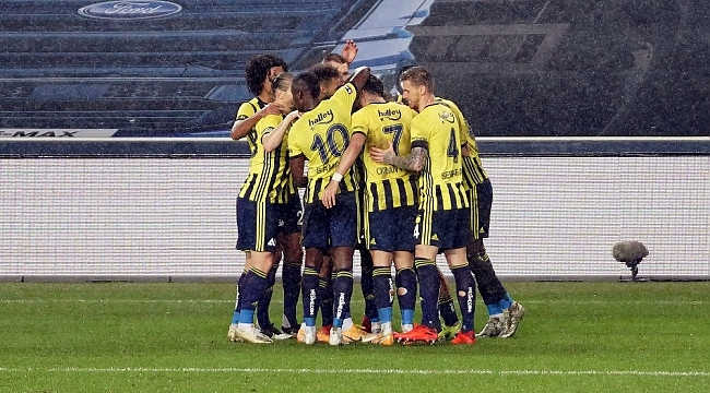 Fenerbahçe'den iç sahada üst üste 5. galibiyet