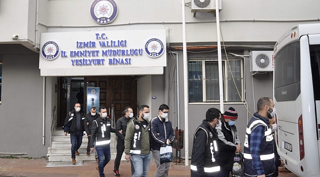 Firari emniyet müdürü ile birlikte 21 kişi adliyede