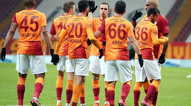 Galatasaray evinde 7 maçtır yenilmiyor