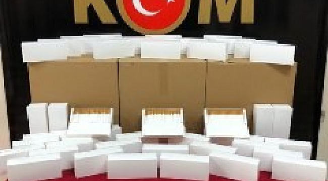 Gaziantep polisinden kaçakçılığa darbe