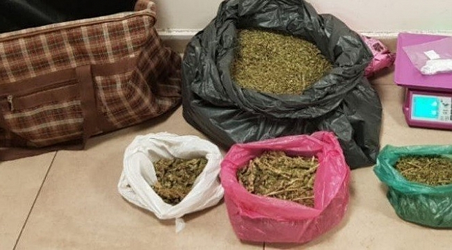 Gaziantep'te 7 kilo uyuşturucu madde ele geçirildi