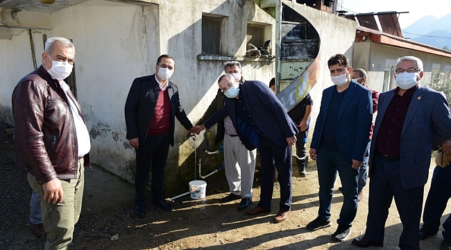 Gazipaşa'da iki mahallede su hasreti bitti