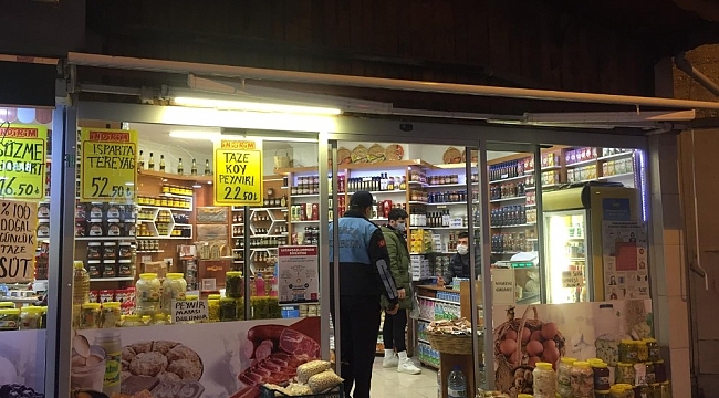 Gebze'de Covid-19 denetimleri sürüyor