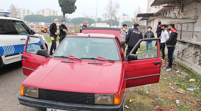Gençlerin otomobille kısıtlama kaçamağı pahalıya maloldu