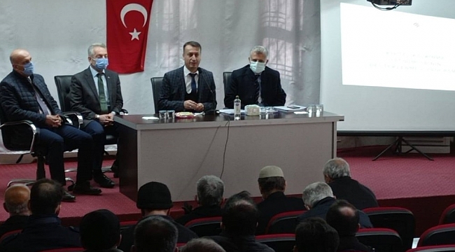Gercüş'te kırsal kalkınma destekleri bilgilendirme toplantısı yapıldı