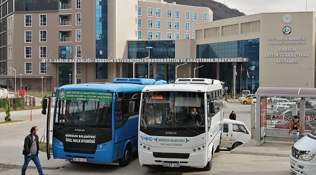 Giresun Eğitim Araştırma Hastanesi'nin ulaşım problemi çözülüyor