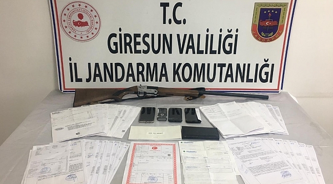Giresun'da tefeci operasyonu: 5 gözaltı