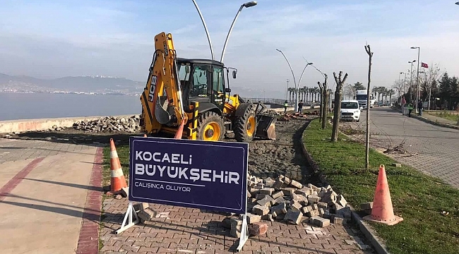 Gölcük Kavaklı Sahil Caddesi'nin çehresi değişecek