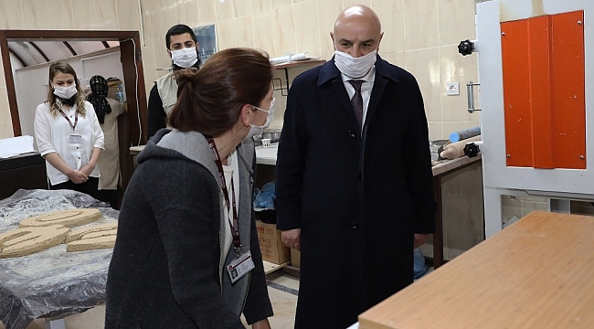 Gülistan Konağı'nda üretiliyor, Keçikoop'ta satılıyor