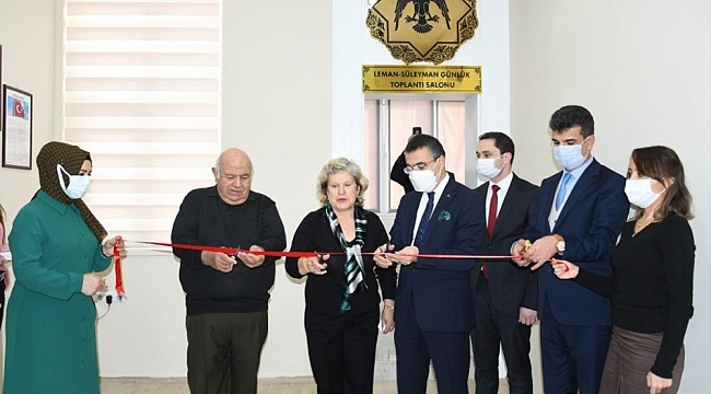 Günlük Ailesi tarafından yaptırılan toplantı salonu hizmete açıldı