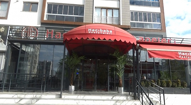 Hacıbaba Pastaneleri, kısıtlamada evlere servisle vatandaşlara hizmet etmeye devam ediyor
