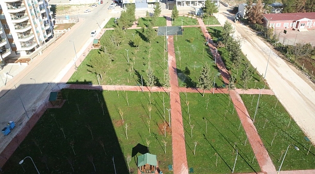 Haliliye'de yeşil alan 99 dönüm arttı