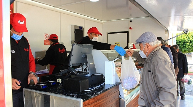 Halk Et Tırı batı ilçelerinde