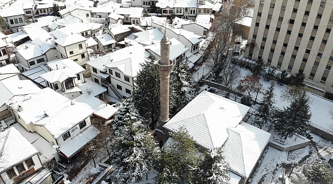 Hamamönü'nde kış günlerinde pandemi sessizliği