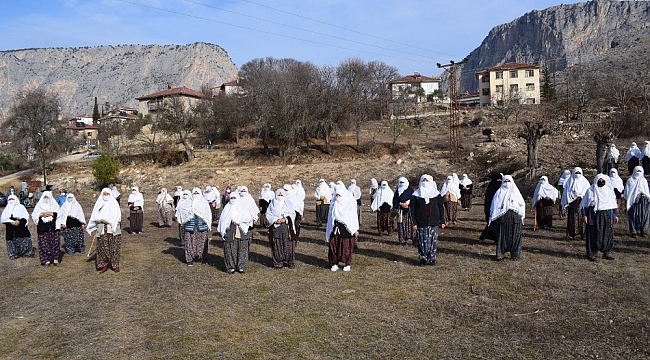 Harmanköy'de yağmur duası yapıldı
