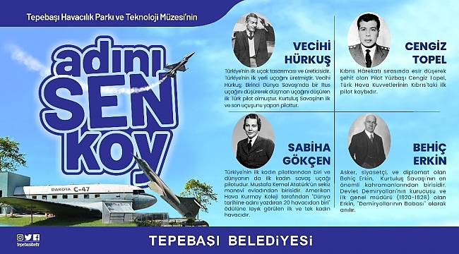 Havacılık Parkı ve Teknoloji Müzesi'nin yeni adını Eskişehir halkı belirleyecek