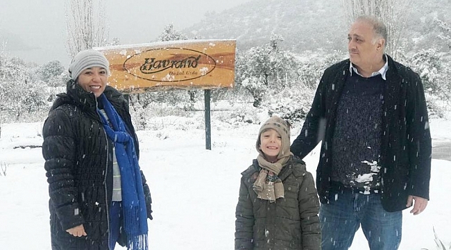 Havran'da kar sevinci