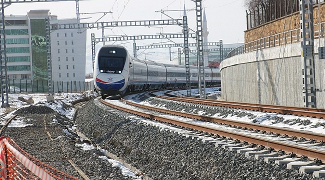 Hayal gerçek oldu, Yüksek Hızlı Tren Sivas'ta