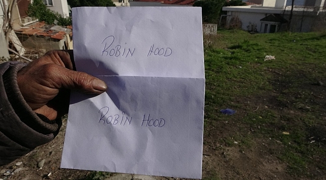 Hayırsever 'Robin Hood' Çanakkale'de ortaya çıktı