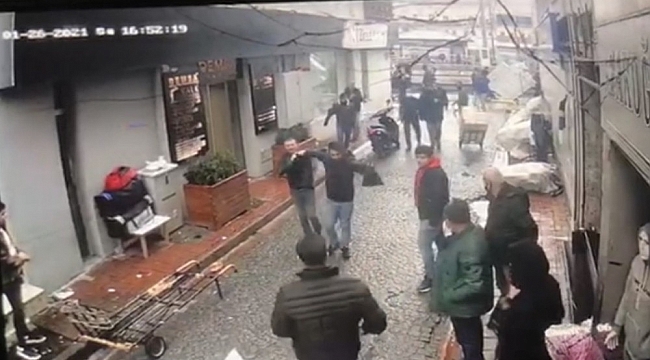 Hırsıza esnaf dayağı