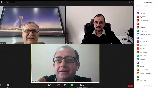 HKÜ'den proje hazırlama webinakonulu webinar