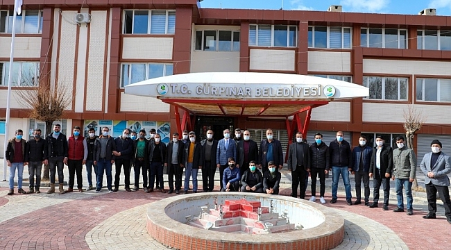 Hoşablı gençlerden Başkan Tanış'a tam destek
