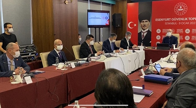 İçişleri Bakanı Soylu, Esenyurt Güvenlik Toplantısı'na katıldı