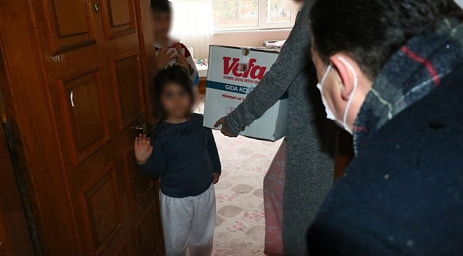 İhtiyaç sahiplerine yardım devam ediyor