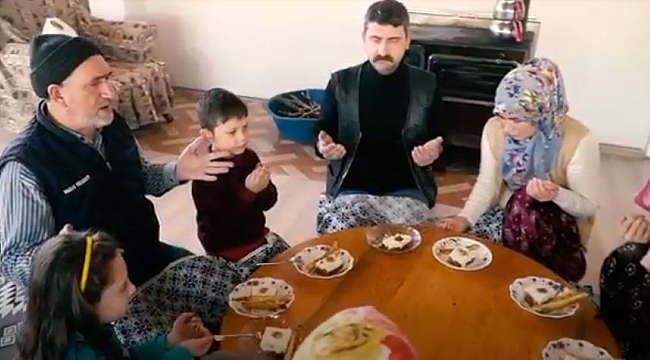 İlkokul öğrencilerinden takdire şayan aile filmi