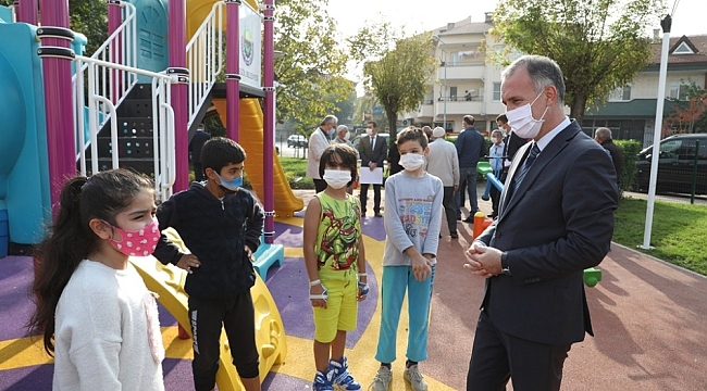 İnegöl'e 40 bin metrekare yeni yeşil alan kazandırıldı