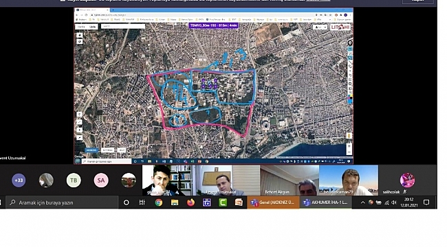 İnsansız Hava Aracı Eğitimi yoğun katılımla ilk defa çevrim içi olarak verildi