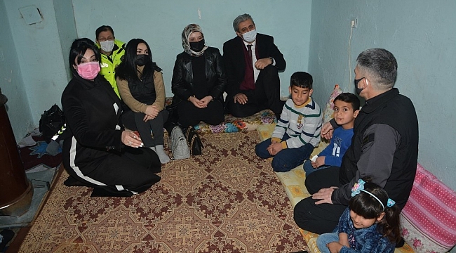 Iraklı sığınmacı aileye devlet şefkati