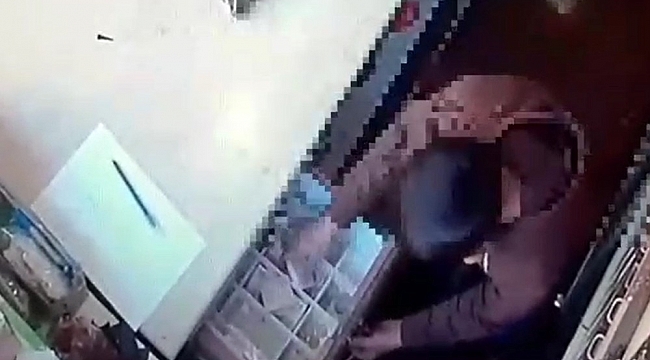İş yeri kasasından para çalan hırsız kamerada