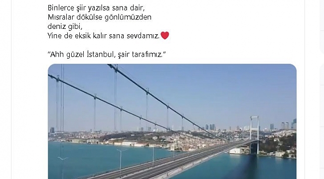 İstanbul Valisi Yerlikaya'dan kısıtlamada İstanbul paylaşımı