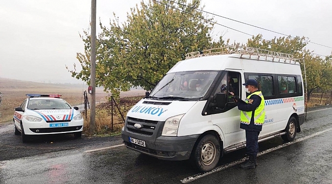 Jandarma'dan Covid-19 denetimi