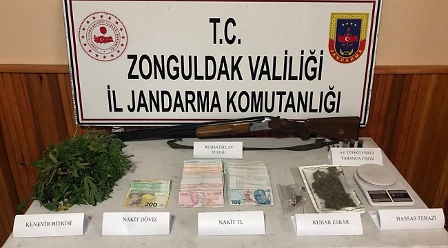 Jandarmadan uyuşturucu operasyonu; 4 gözaltı