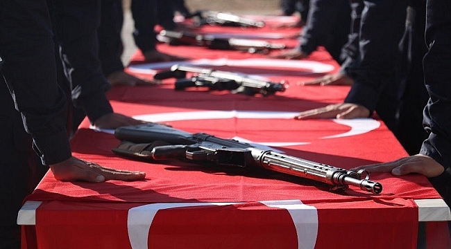 Jandarmanın yeni erlerinin And İçme Töreni yapıldı