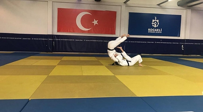 Judocular kuşak sınavında